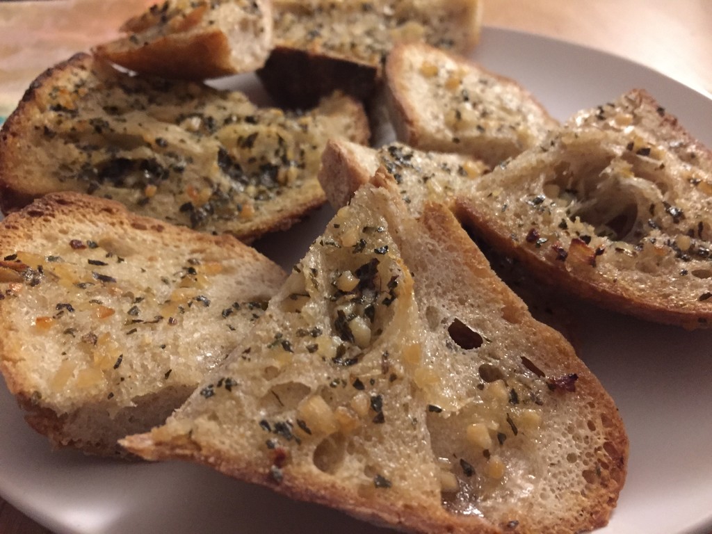 Homemade Garlic Sourdough by bilbaroo