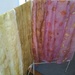 New ecoprinted and naturally-dyed silk scarves by cpw