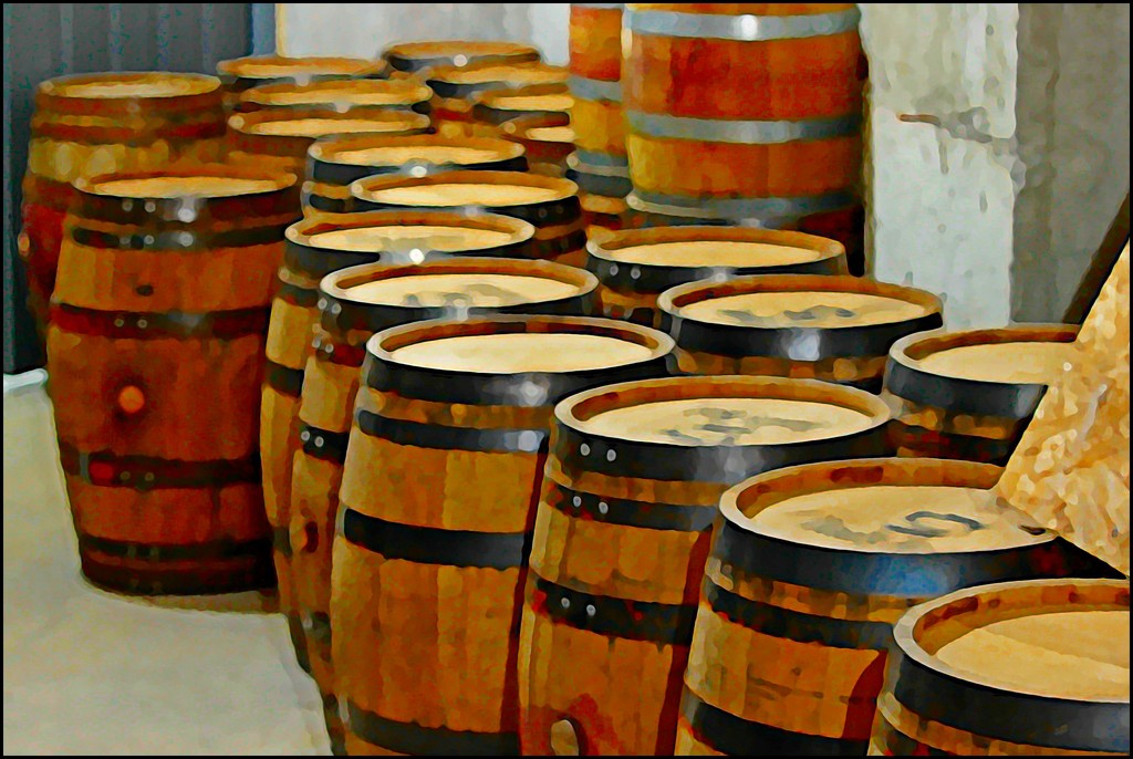 Wine Barrels by olivetreeann