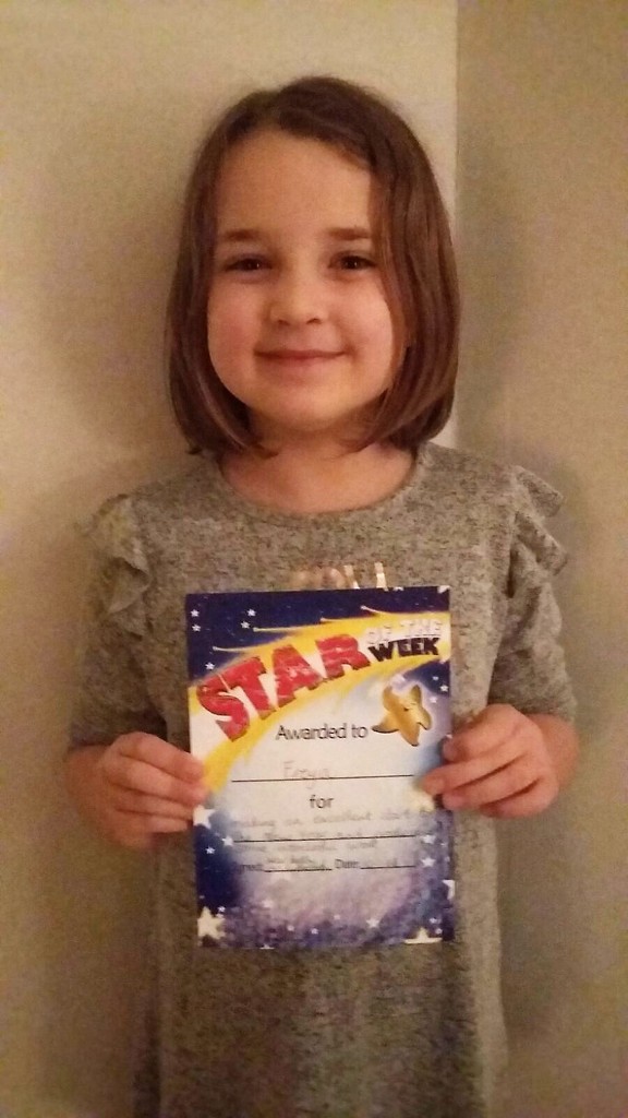 Freya got Star of the Week! by susiemc
