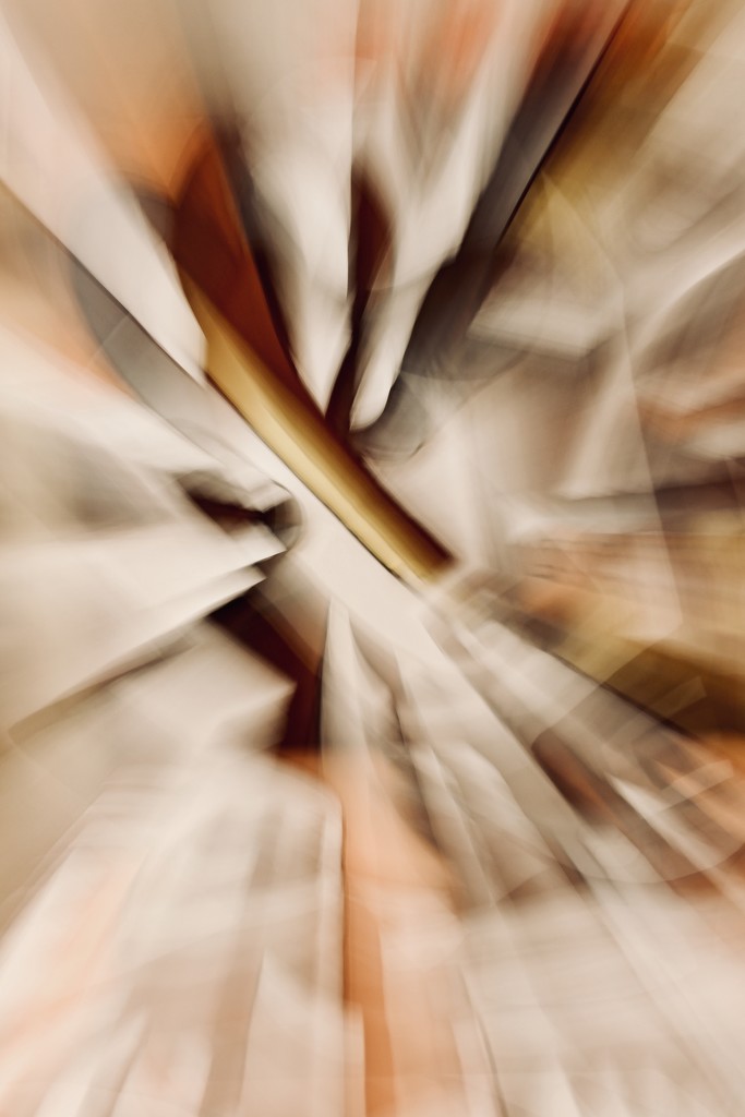 Zoom burst on cubist painting by vincent24