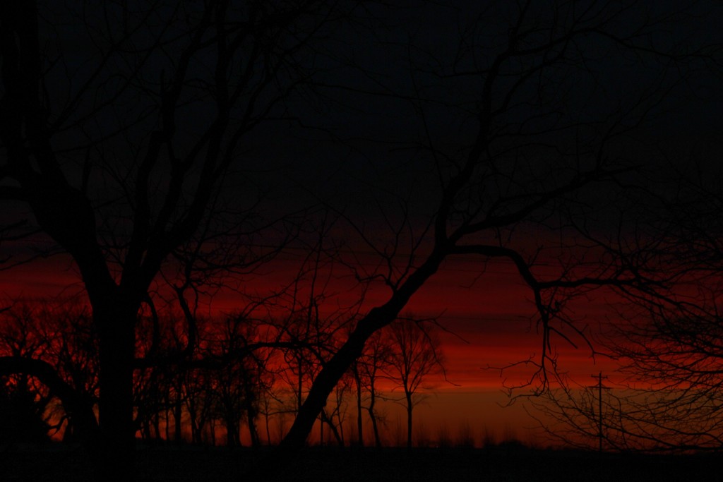 "Red Sky At Morning..." by bjchipman
