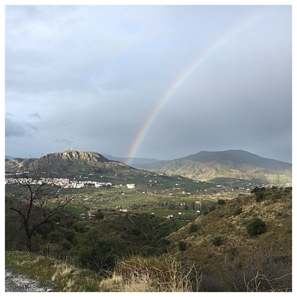 Rainbow in Spain  by wilkinscd