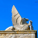 Griffin (statue on a gate pillar at Castle Ashby) by carolmw