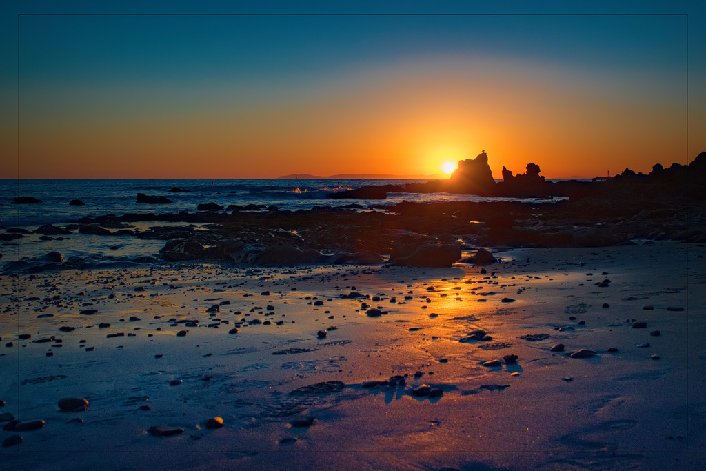 Corona Del Mar Sunset - Alternate Version by stray_shooter