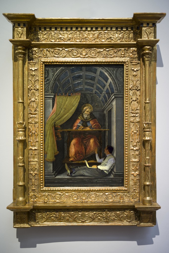 7 Botticelli - S. Agostino nello studio by domenicododaro