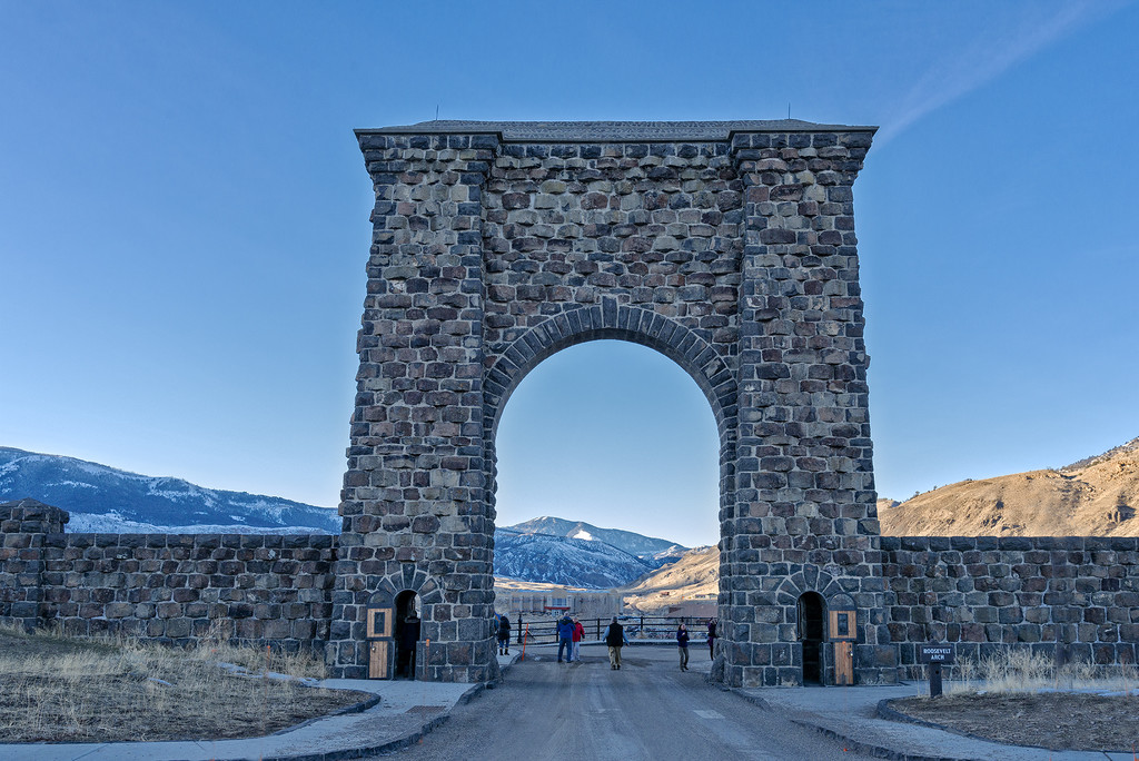 Roosevelt Arch  by jgpittenger
