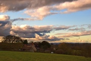 28th Jan 2018 - clouds over the farm