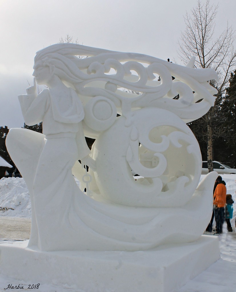 Snow Sculpture by harbie
