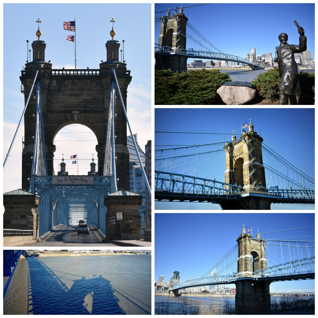 Meet Cincinnati's Beautiful Roebling Bridge by alophoto