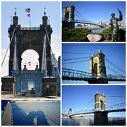 1st Feb 2018 - Meet Cincinnati's Beautiful Roebling Bridge