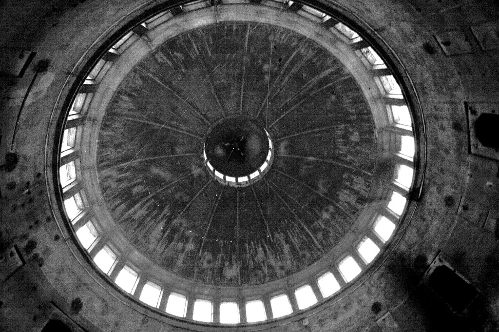 The dome of the ice factory from inside by caterina