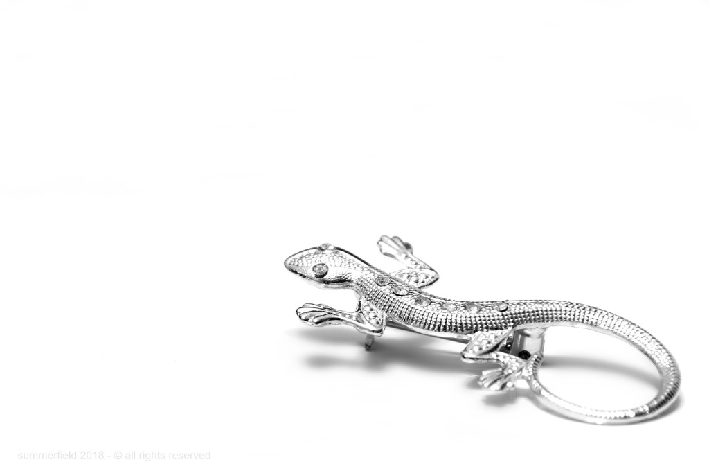 gecko brooch by summerfield