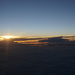 Sunset whilst in the sky  by positive_energy