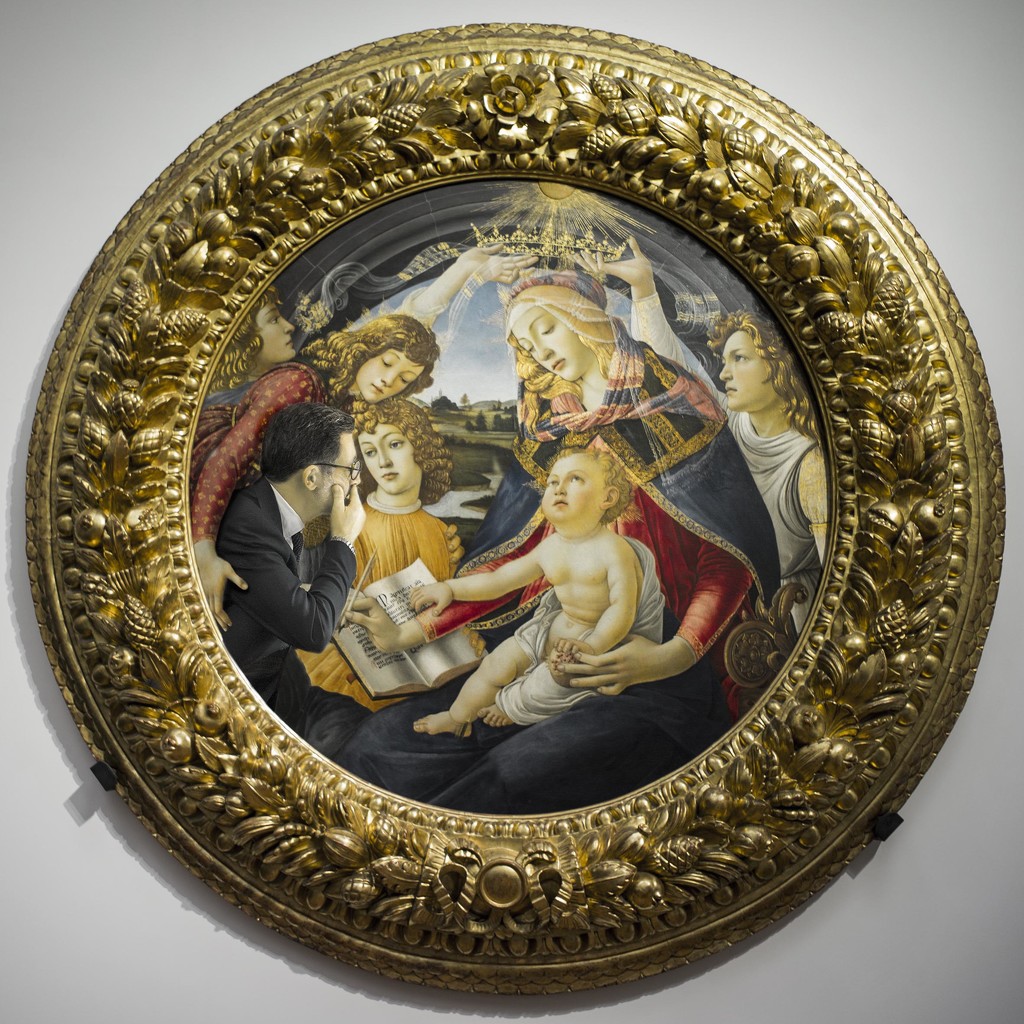 12 Botticelli - Madonna del Magnificat by domenicododaro