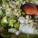 around the house: panfrying the leeks by quietpurplehaze
