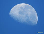 6th Feb 2018 - day time moon