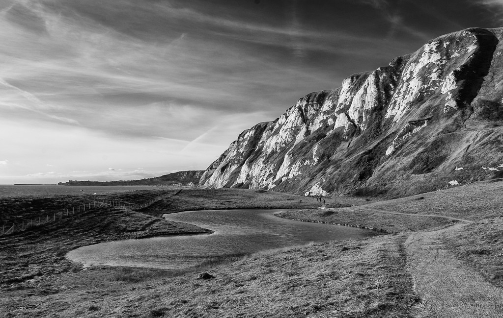 White Cliffs at Samphire Hoe by fbailey