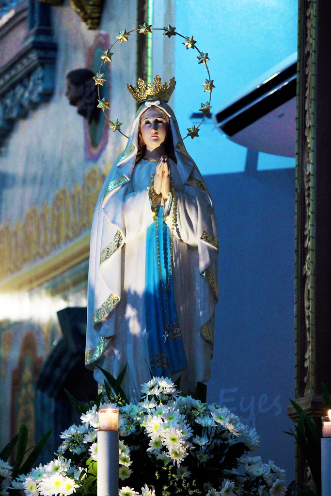 Our Lady of Lourdes by iamdencio