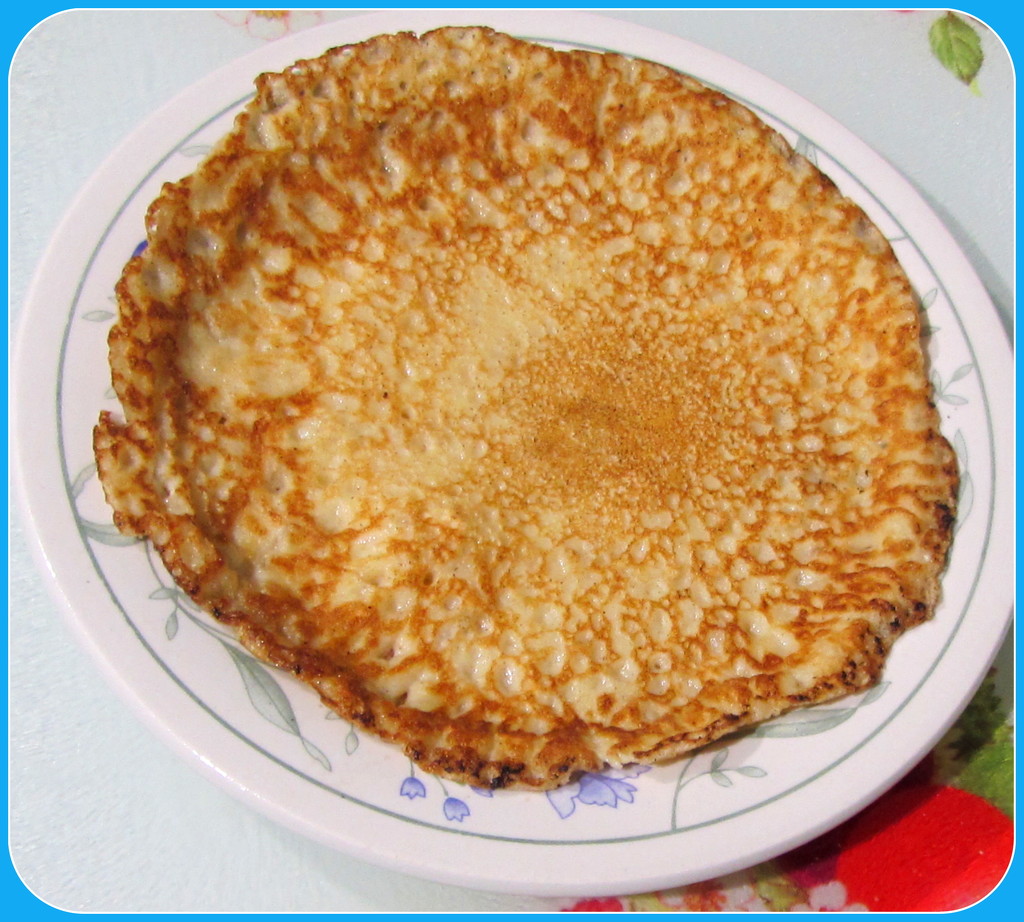 A golden pancake. by grace55