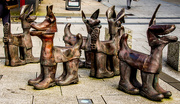 11th Feb 2018 - The famous Redruth Welliedogs sculpture