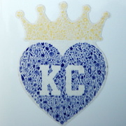 10th Feb 2018 - Kansas City Royals Championship Heart