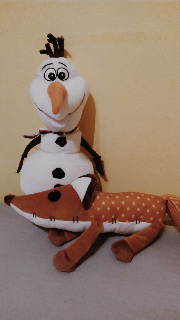Olaf and fox by jakr