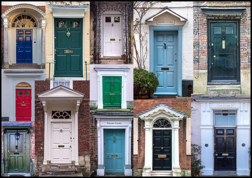 Doors of Salisbury by megpicatilly