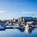 Trondheim harbor by elisasaeter