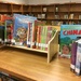 new book display shelf in the library  by wiesnerbeth