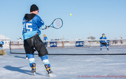 18th Feb 2018 - Pond tennis played between hockey games
