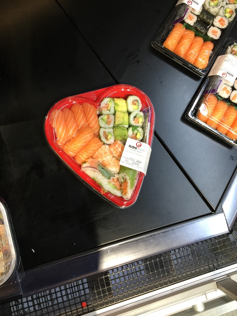 Sushi heart.  by cocobella