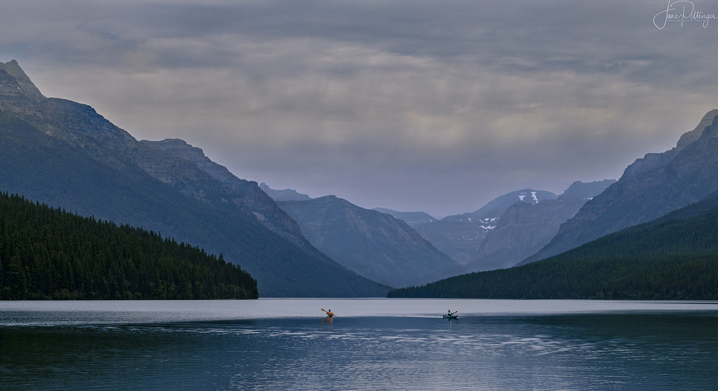 Revisit Glacier Trip Bowman Lake  by jgpittenger