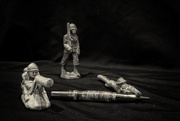 21st Feb 2018 - Toy Soldiers and a homemade pen