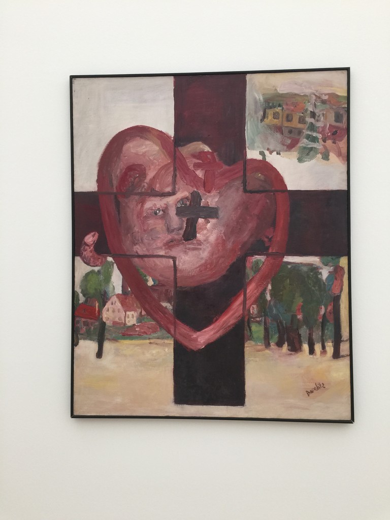 Baselitz heart.  by cocobella