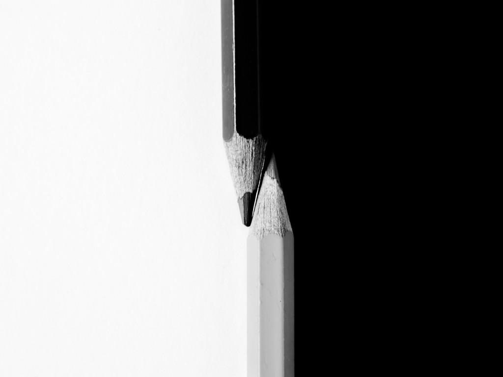 Black and White Pencils by salza