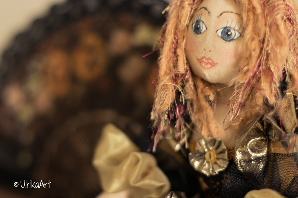 Handmade doll by ulla