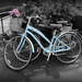 Blue bike by dkbarnett