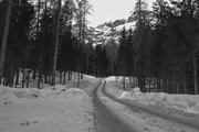 21st Feb 2018 - Frozen road towards the mountain