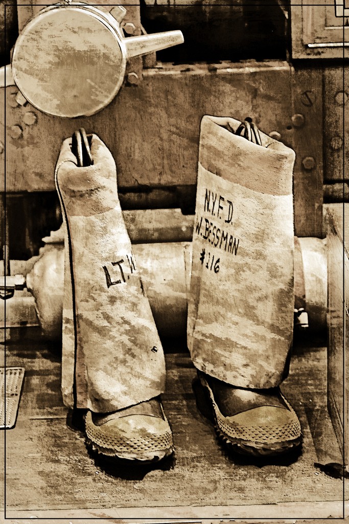 Fireman's Boots by olivetreeann