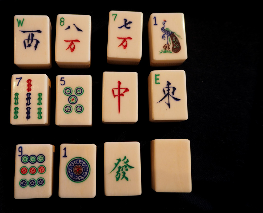 Mahjong stones by jacqbb