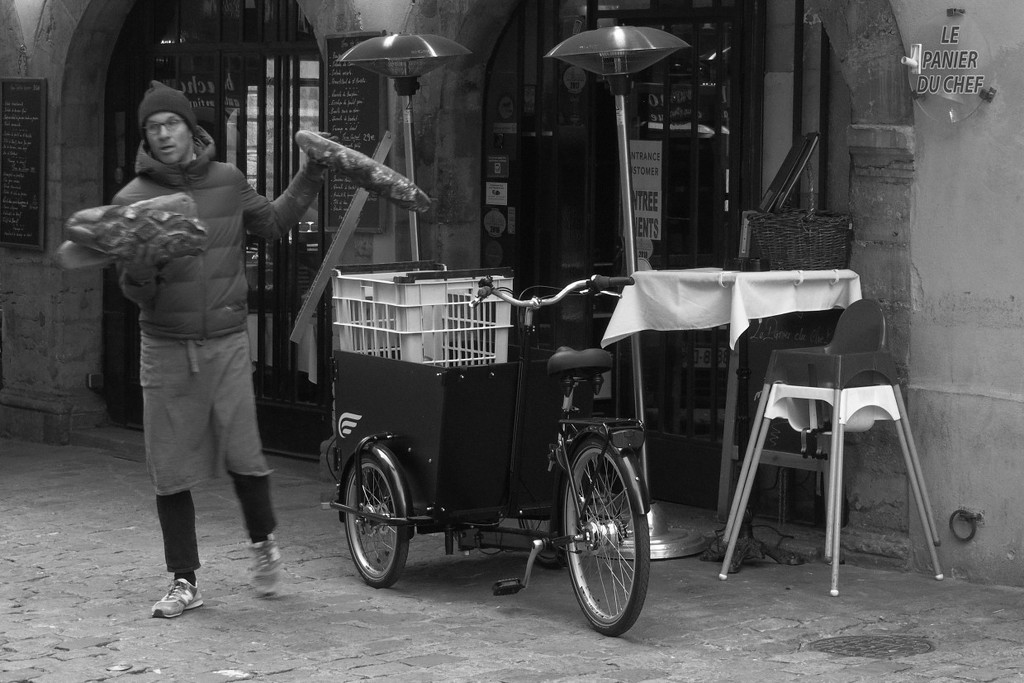 Baguettes by bike by laroque