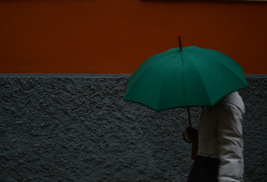 Green Umbrella by caterina
