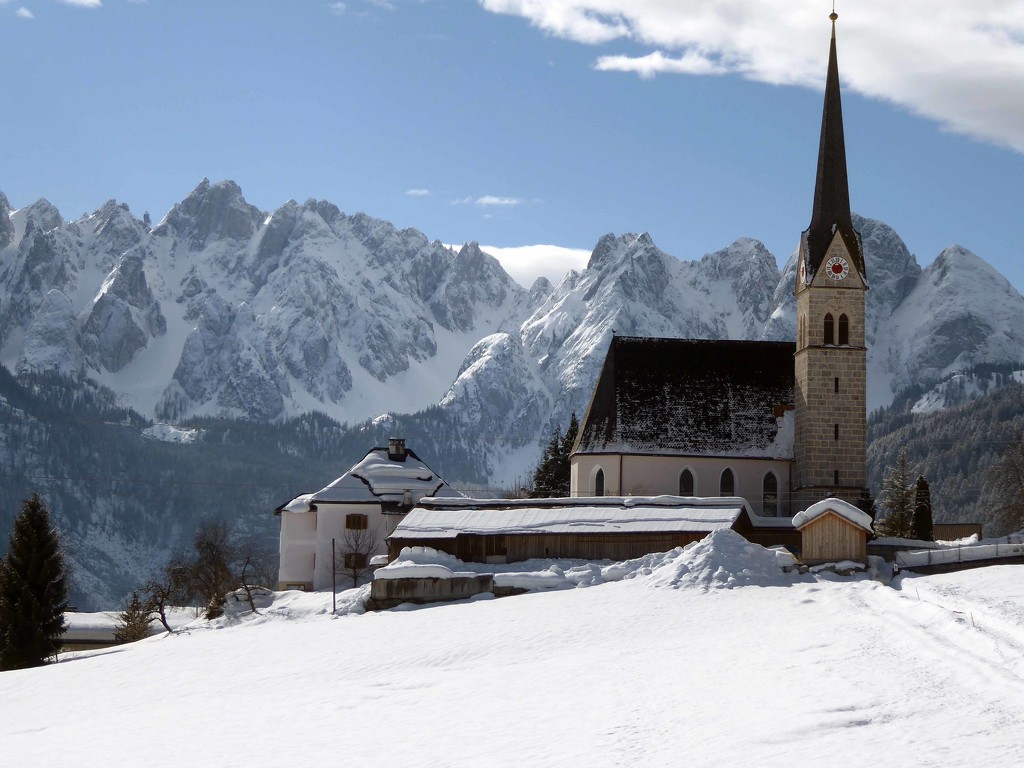 Alpine Church by cmp