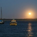 Moonrise over the bay by gilbertwood