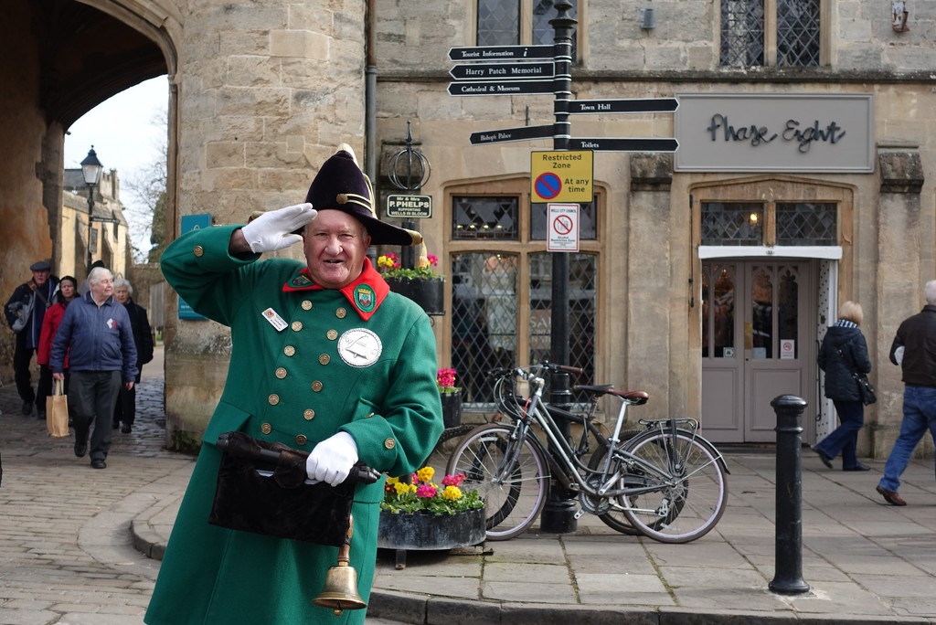 The Town Crier, Wells - OR - comings and goings by quietpurplehaze