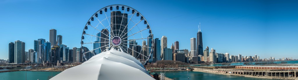 Panorama from Navy Pier by taffy