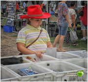 4th Mar 2018 - A girl with a red hat @ Nanango country market