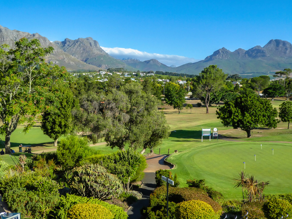 Stellenbosch Golf Course... by ludwigsdiana