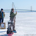 Ice Golf tournament on Lake Michigan (UP side) by dridsdale